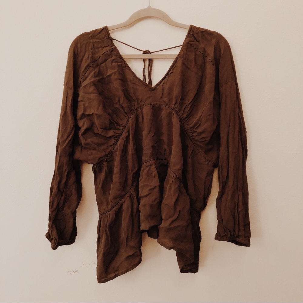 olive green blouse